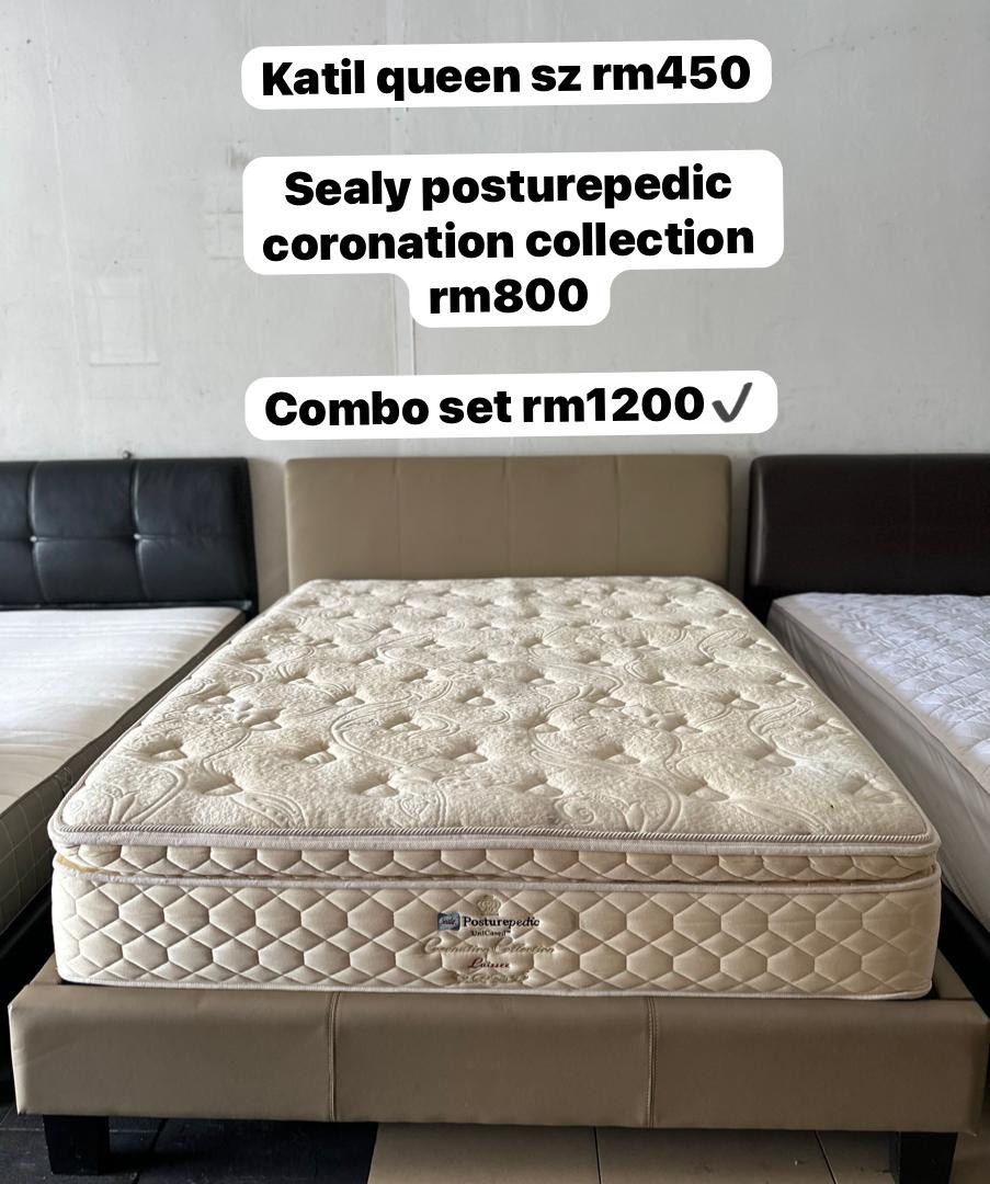 Queen set bedframe