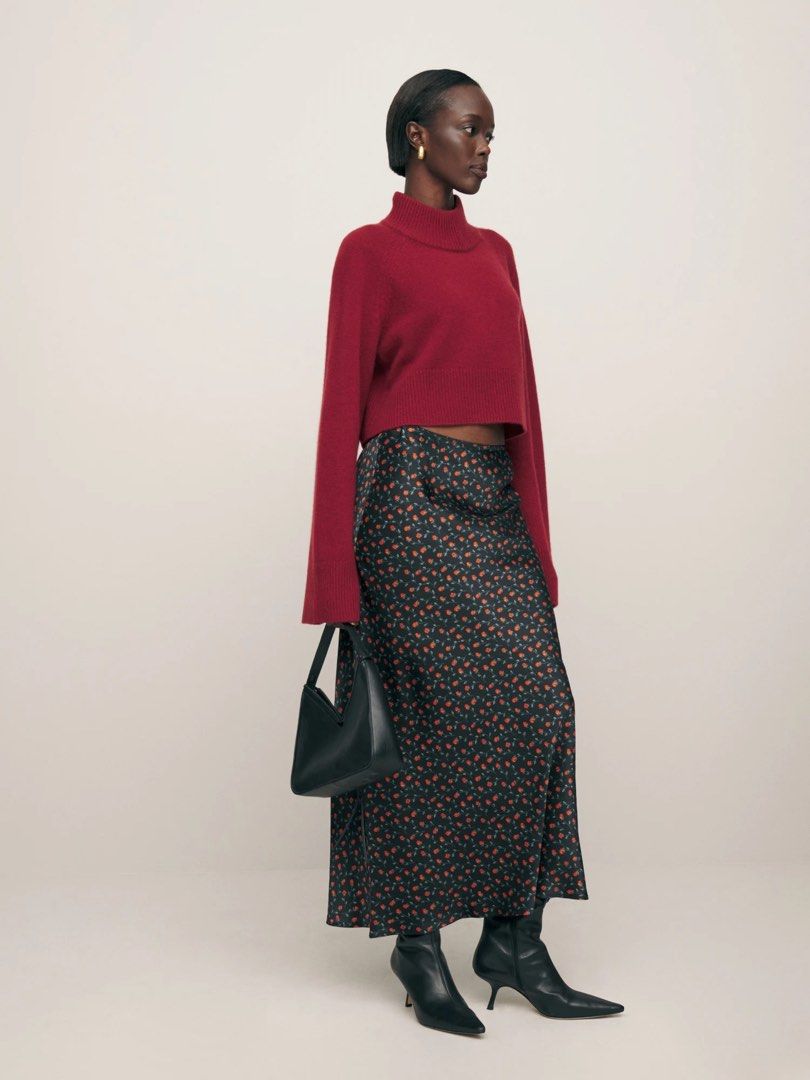 Silk skirt reformation discount