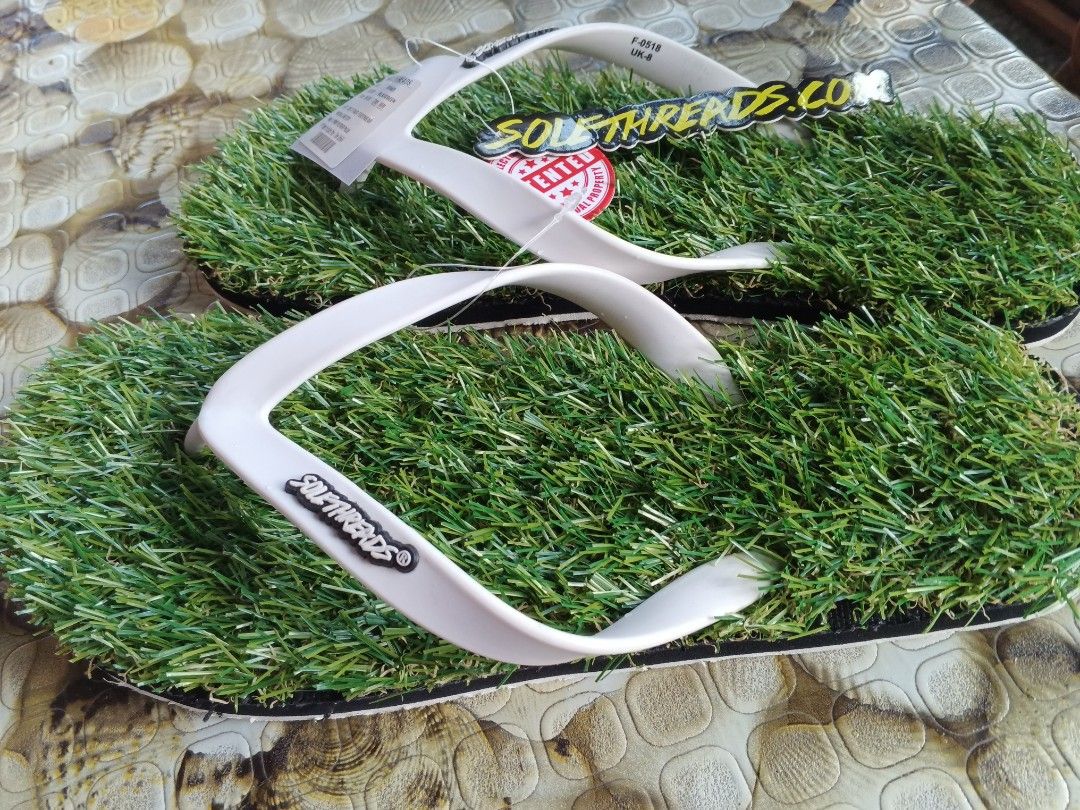 Sole threads hot sale grass slippers
