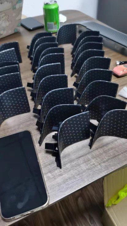 SUNJFY Spiegelkappen Für Mercedes GLB X247 - Piano Black Außenspiegelabdeckungen