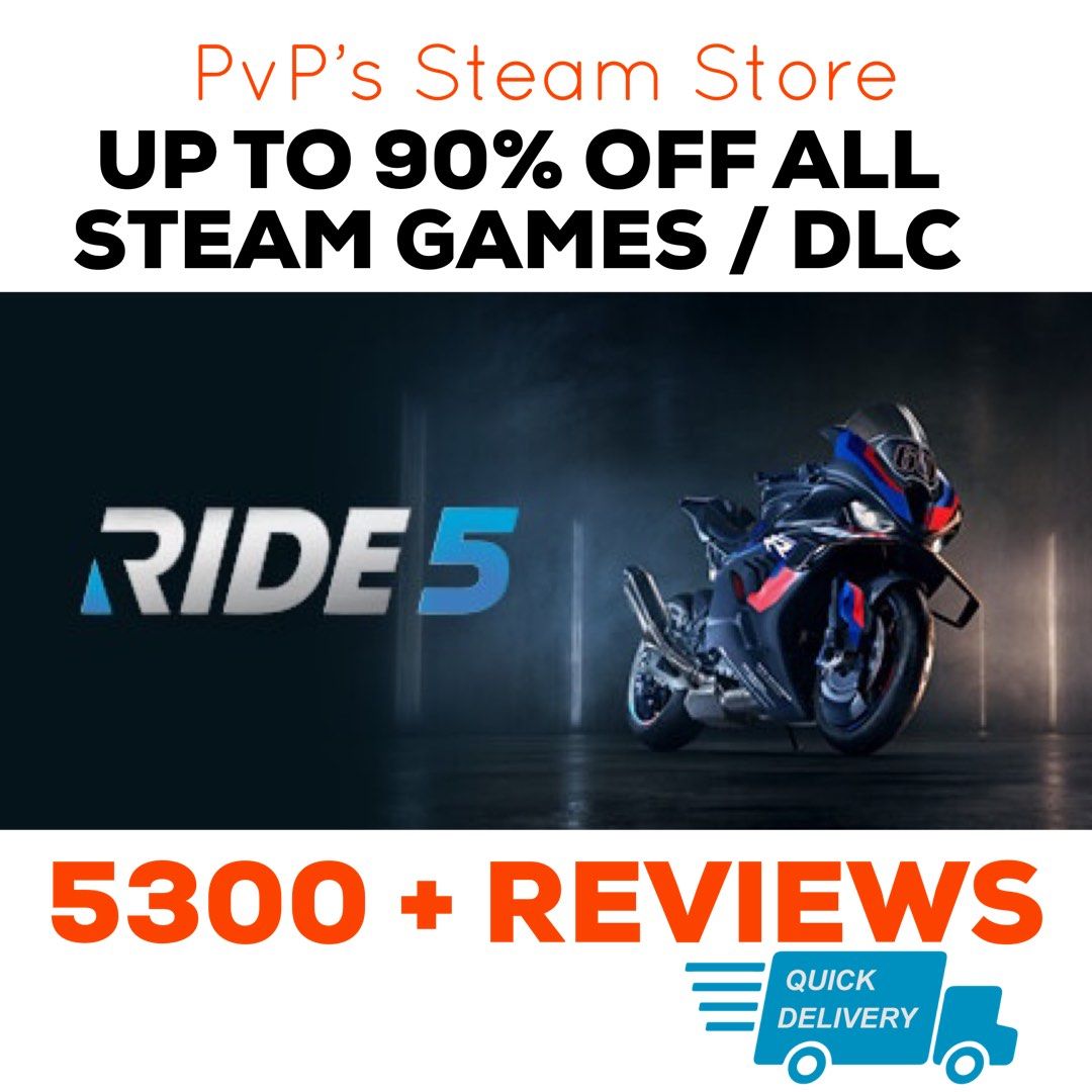 Ride 5 [Steam Games], Video Gaming, Video Games, Others on Carousell