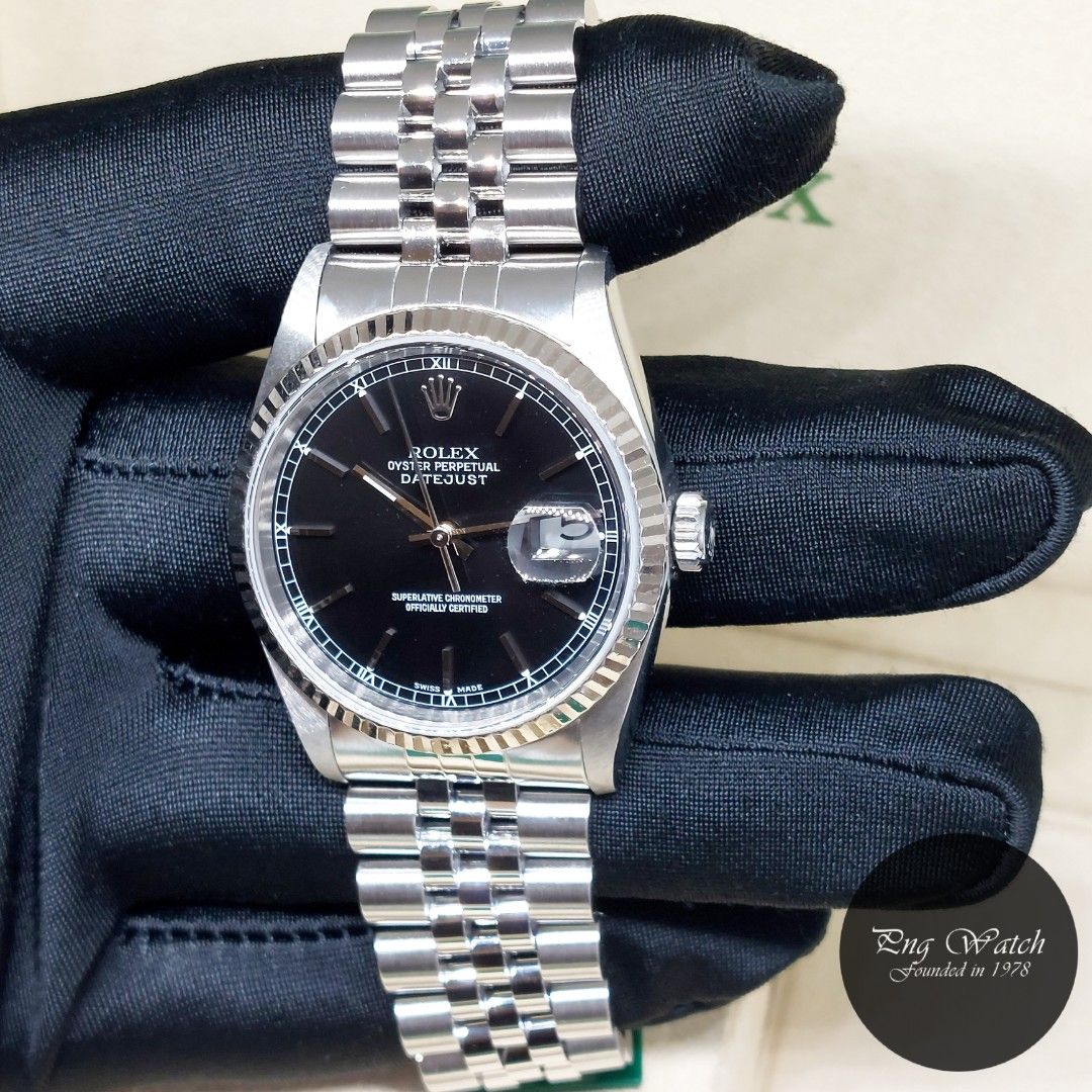 Rolex datejust on sale ref 16234