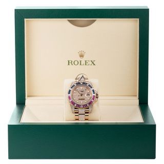 Rolex GMT-Master II

126755SARU, 18K Rose Gold, Diamond Dial 40 mm