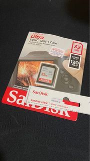 SanDisk 32GB memory card