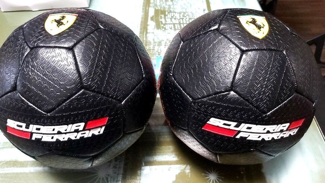 NEW Official licensed Scuderia Ferrari Soccer Ball Size 5 Limited Edition  Red