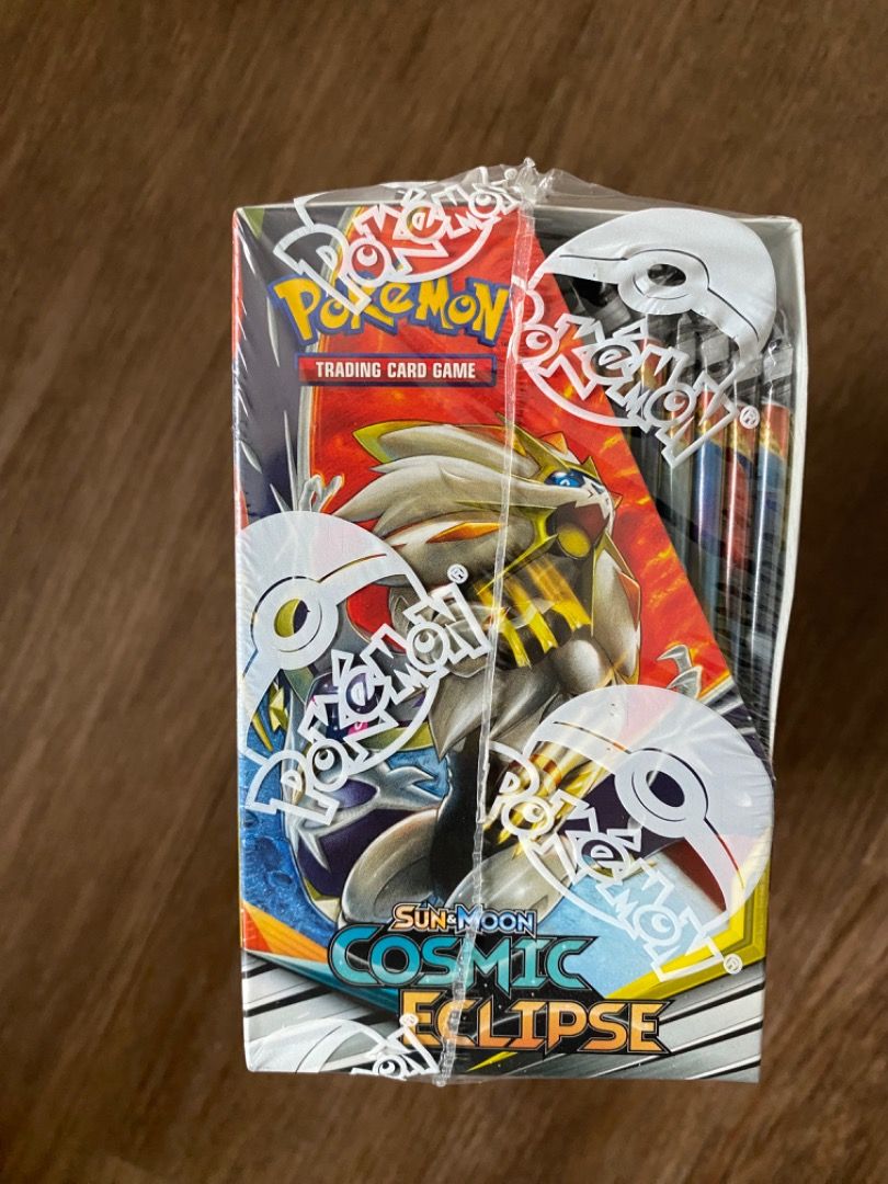 Sealed) Cosmic Eclipse Booster Box Pokemon Sun & Moon, Hobbies & Toys, Toys  & Games on Carousell