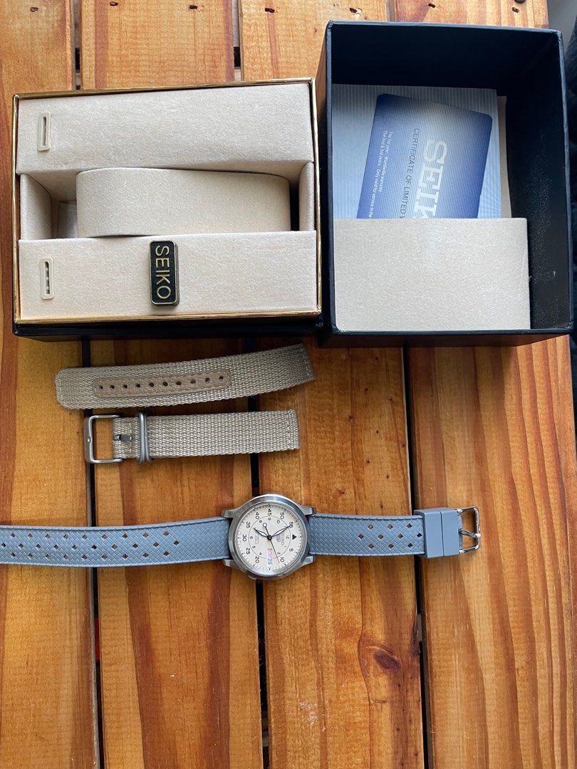Seiko snk best sale beige