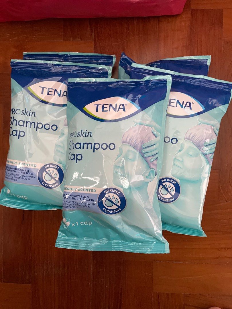 Tena Proskin Shampoo Cap convenient hair wash