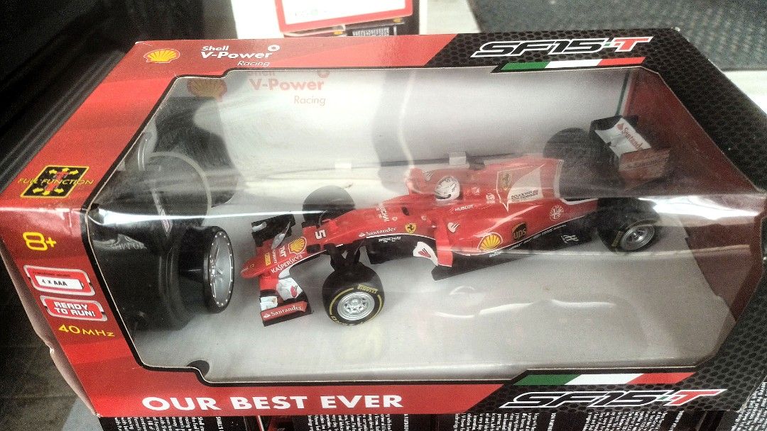 Shell Ferrari Remote Control Shell x Ferrari SF15-T Radio control toy car, Hobbies & Toys, Toys ...