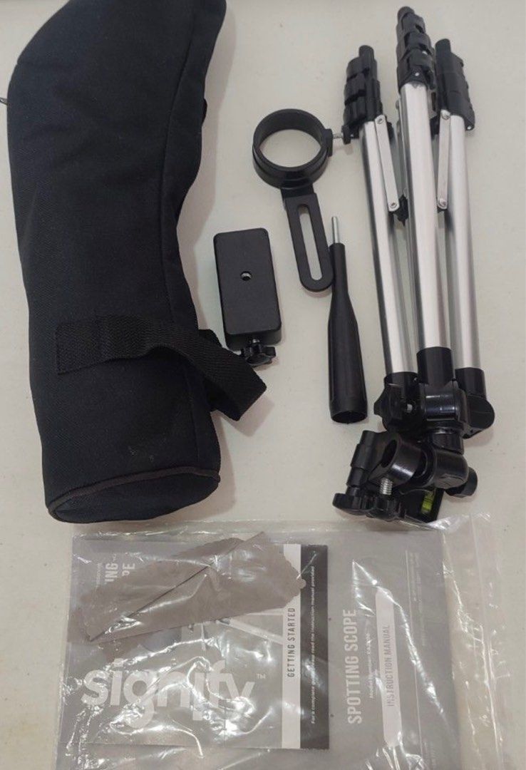 Signify Spotting Scope, Sports Equipment, Hiking & Camping on Carousell
