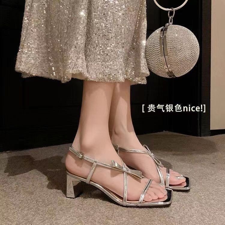Nice silver heels best sale