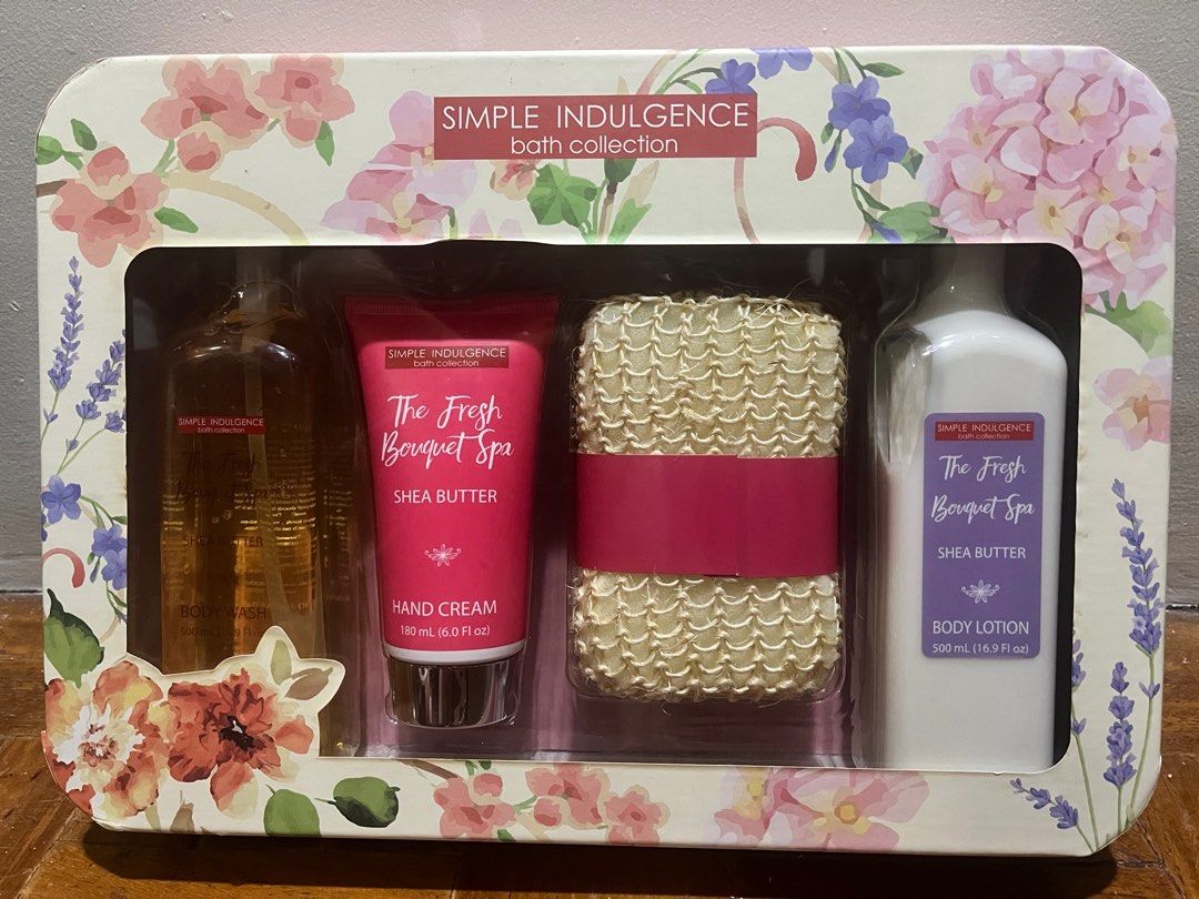 Simple Collection Simple Collection Bath Set, Beauty & Personal Care, Bath & Body, Body ...