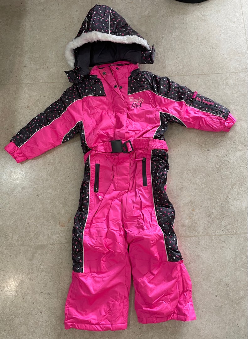 Ski jacket / onesie for girls, Babies & Kids, Babies & Kids Fashion on
