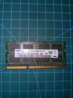 Samsung 1333MHz Laptop / Notebook SODIMM CL9 1.5V Non-ECC DDR3 Memory