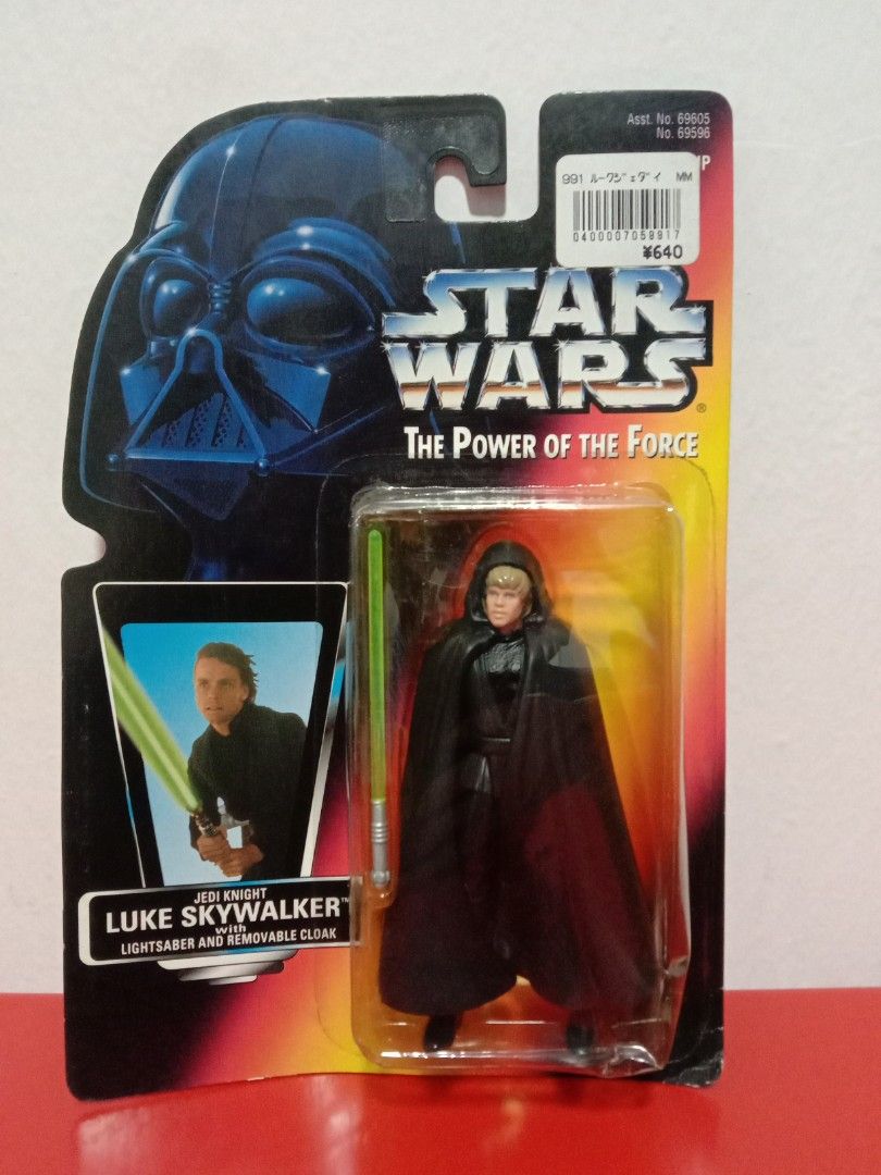 Star wars power of the force deals luke skywalker jedi knight action figure