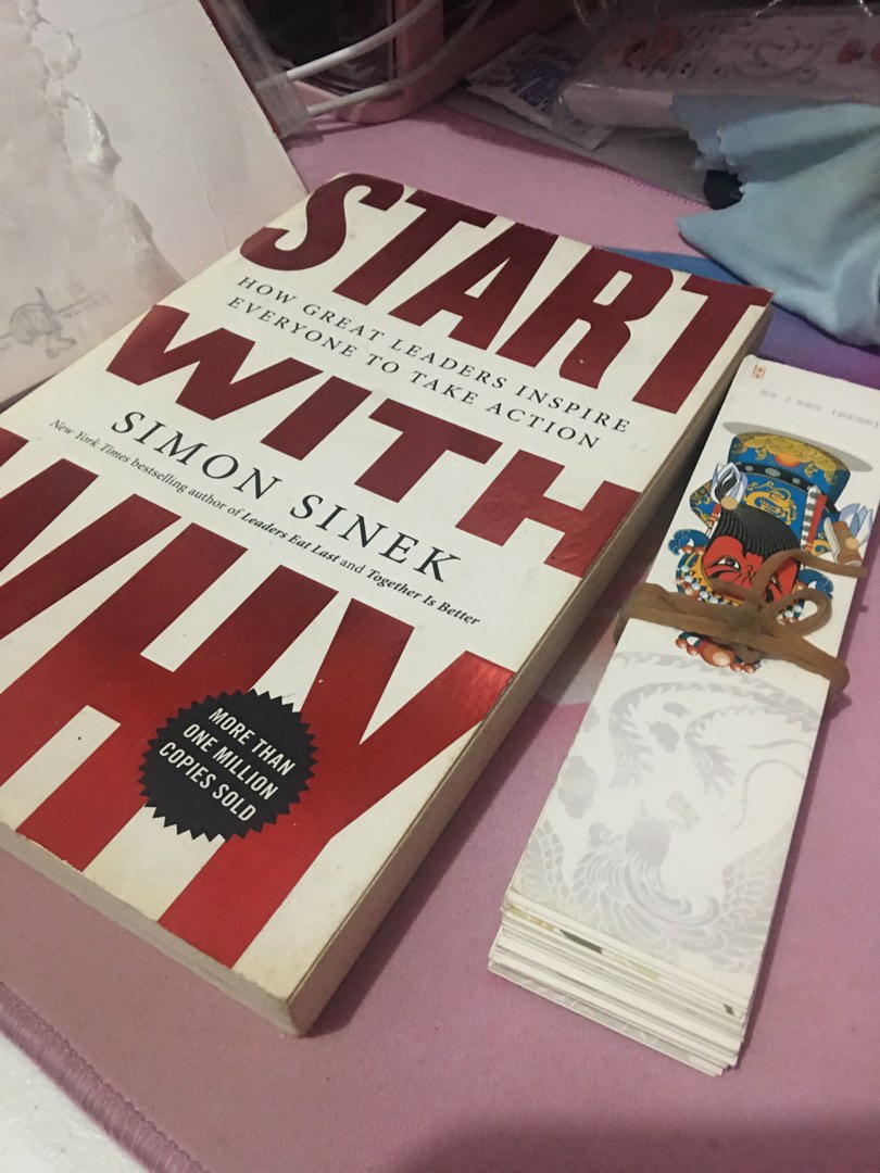 Start With Why By Simon Sinek Bookmarks Hobbies Toys Books Start With Why By Simon Sinek Bookmarks Hobbies Toys Books