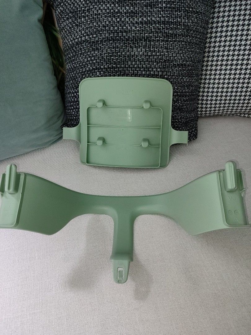Stokke Tripp Trapp Baby Set Moss Green Babies Kids Nursing