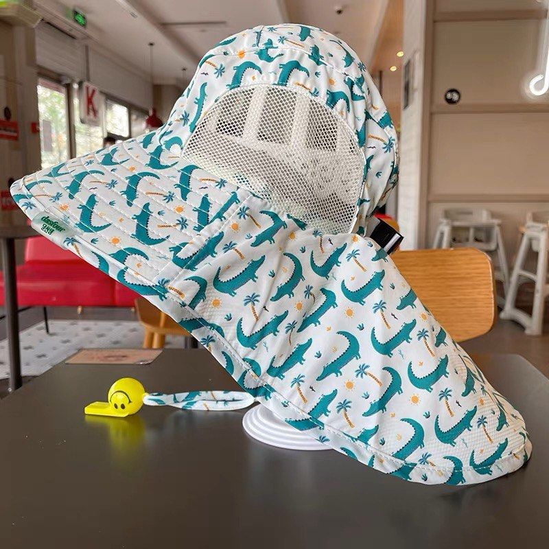 Summer Boys' Sun Protection Fishing Hat - Almost New, Babies & Kids, Babies  & Kids Fashion on Carousell
