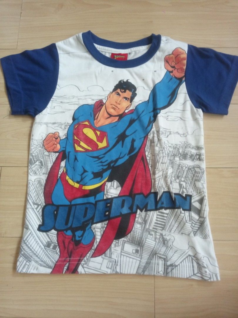 Superman t shirt kind shop