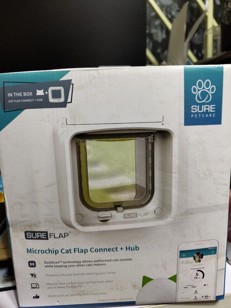 Sure Petcare Microchip Cat Flap Connect Hub Pet Supplies Homes