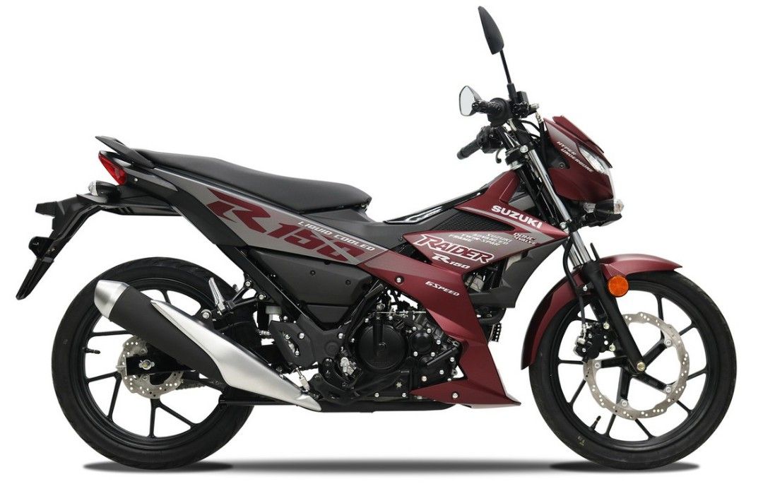 Suzuki Raider R 150 R150 Fi Maroon Motorbikes on Carousell
