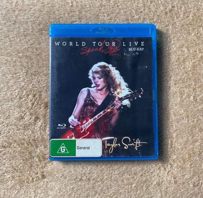 TAYLOR SWIFT THE SPEAK NOW WORLD TOUR (BLURAY) - ORIGINAL, Hobbies ...