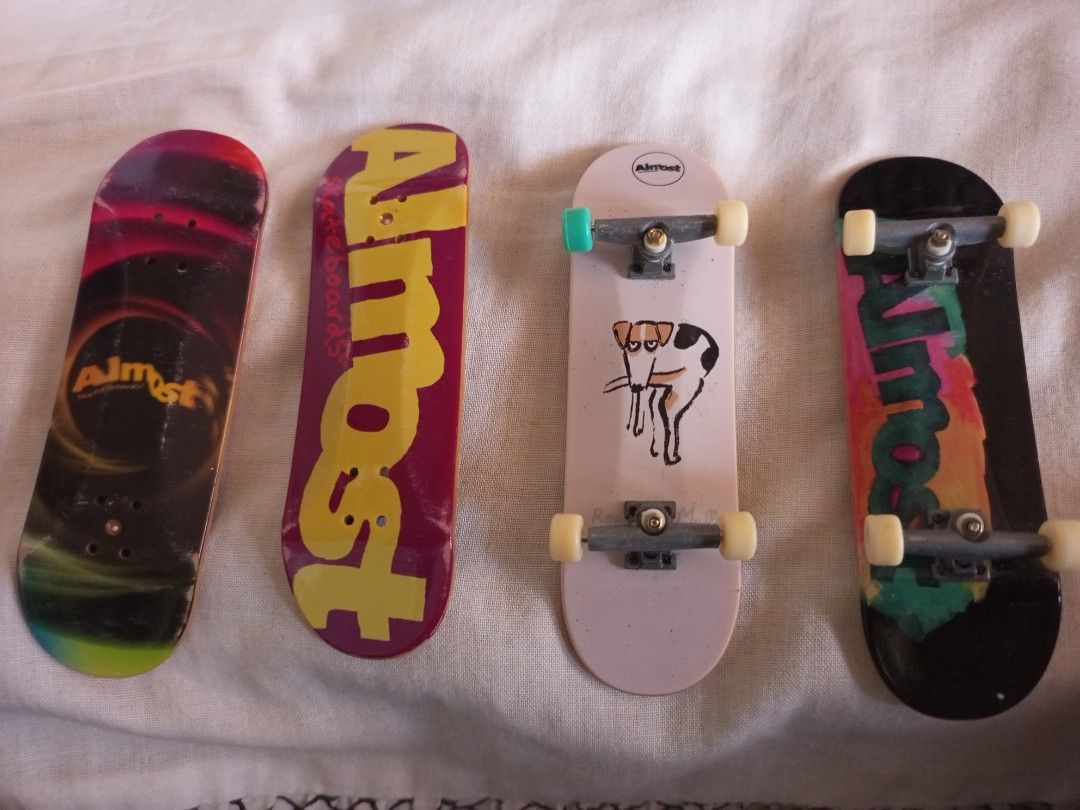 Tech Deck - Assorted (Category: Designer & Blind Box Toys) located in Cavite. Submitted by blitzpanel (Listing ID 1253881579, Image 1). Description: RFS: declutter Payment methods: Cash GCash BPI Unionbank.