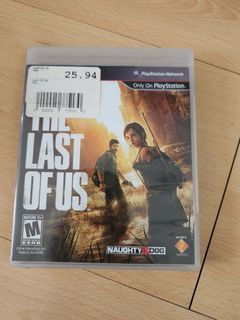 The last of us Part 1 for ps3