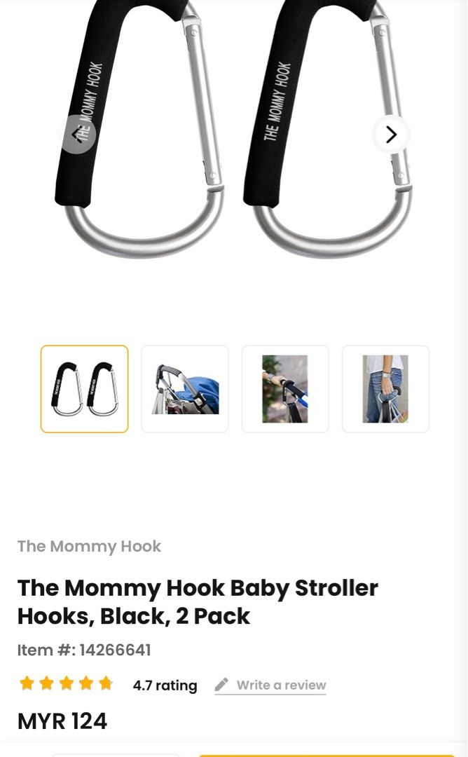 Mommy hook for stroller online