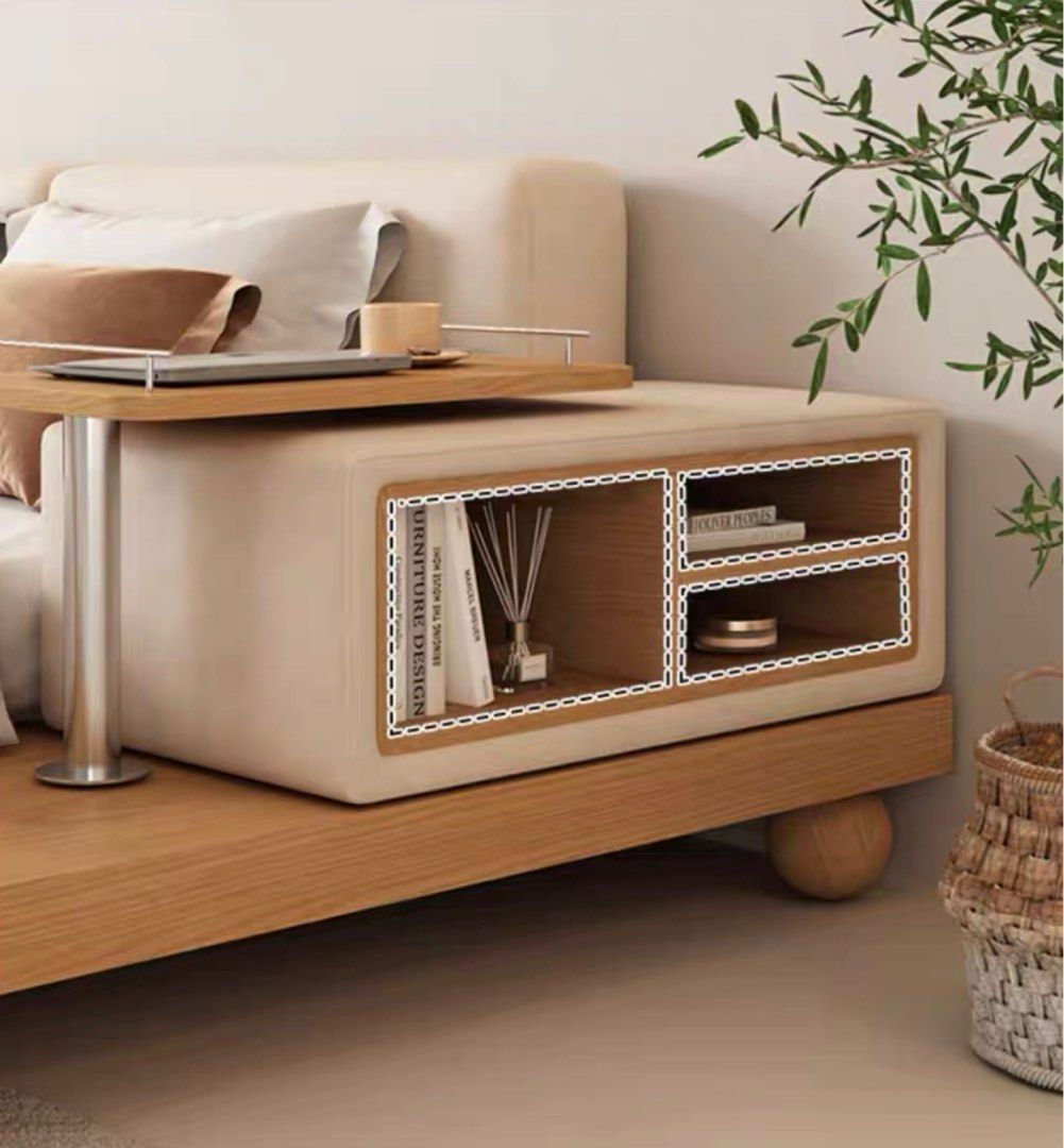 THEER Modern Japandi Bedframe, Furniture & Home Living, Furniture, Bed