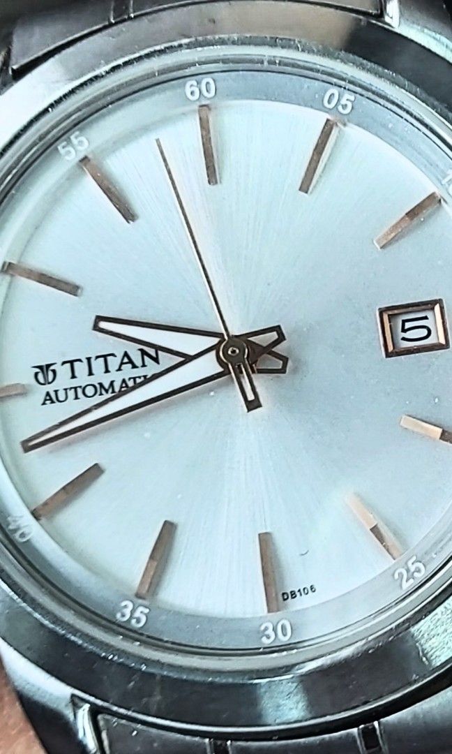 Titan Automatic Sapphire Glass Bracelet Men s Fashion Watches Accessories Watches on Carousell