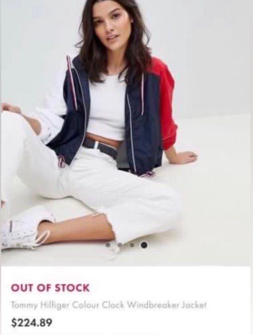 Girl tommy hilfiger windbreaker cheap