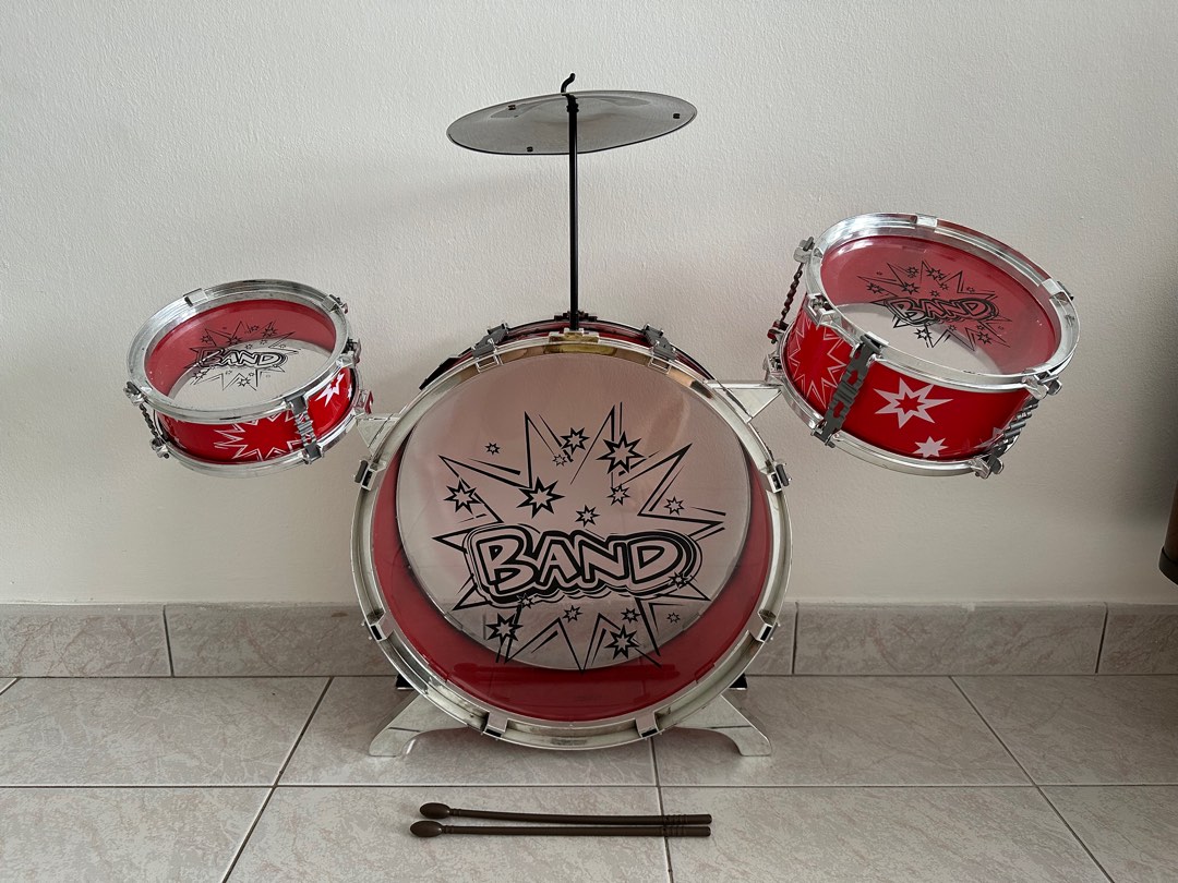 Top Tots Little Rocker Drum Set Babies Kids Infant Playtime on