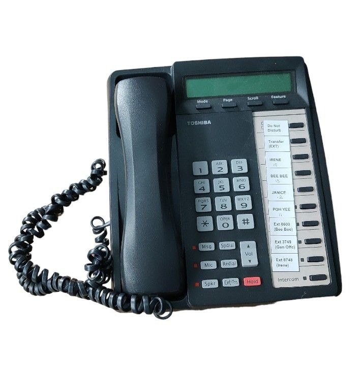 TOSHIBA BUSINESS Landline Phone for sale 300 per lot, Computers