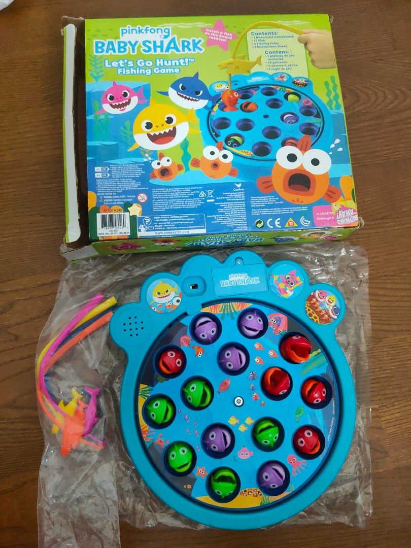 Toys Baby Shark Fishing toy with music Hobbies Toys Toys