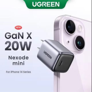 UGREEN 20W Nexode GaN Charger Mini Fast  Charging Mobile Wall Charger