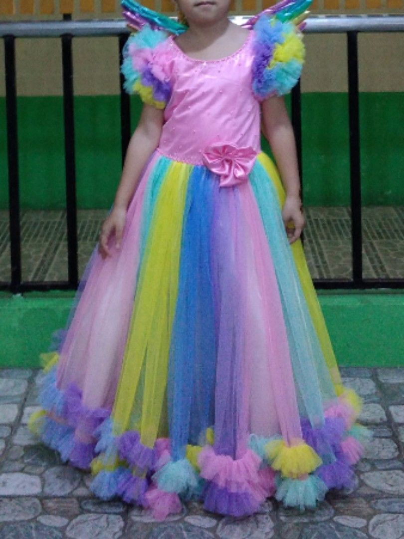 Unicorn Tutu Dress Unicorn Theme One Unicorn Outfit Rainbow Dress