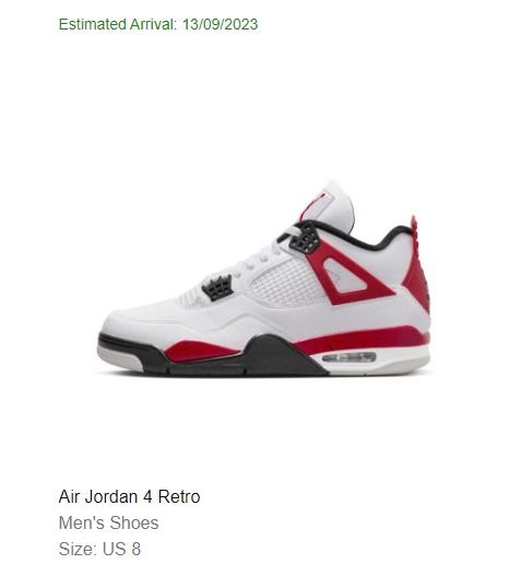 Red cement clearance jordans