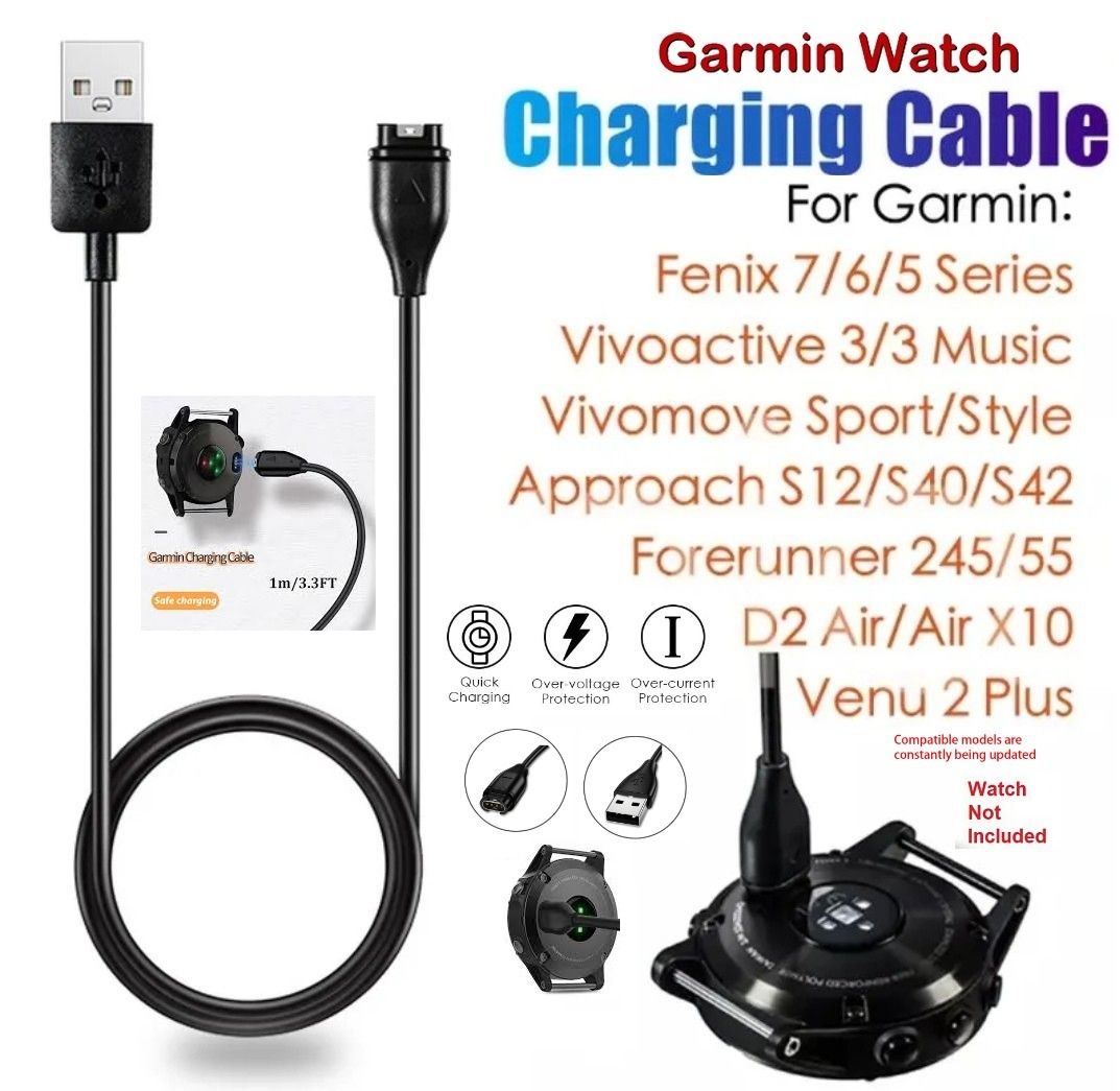 Garmin vivoactive 3 charger near me sales