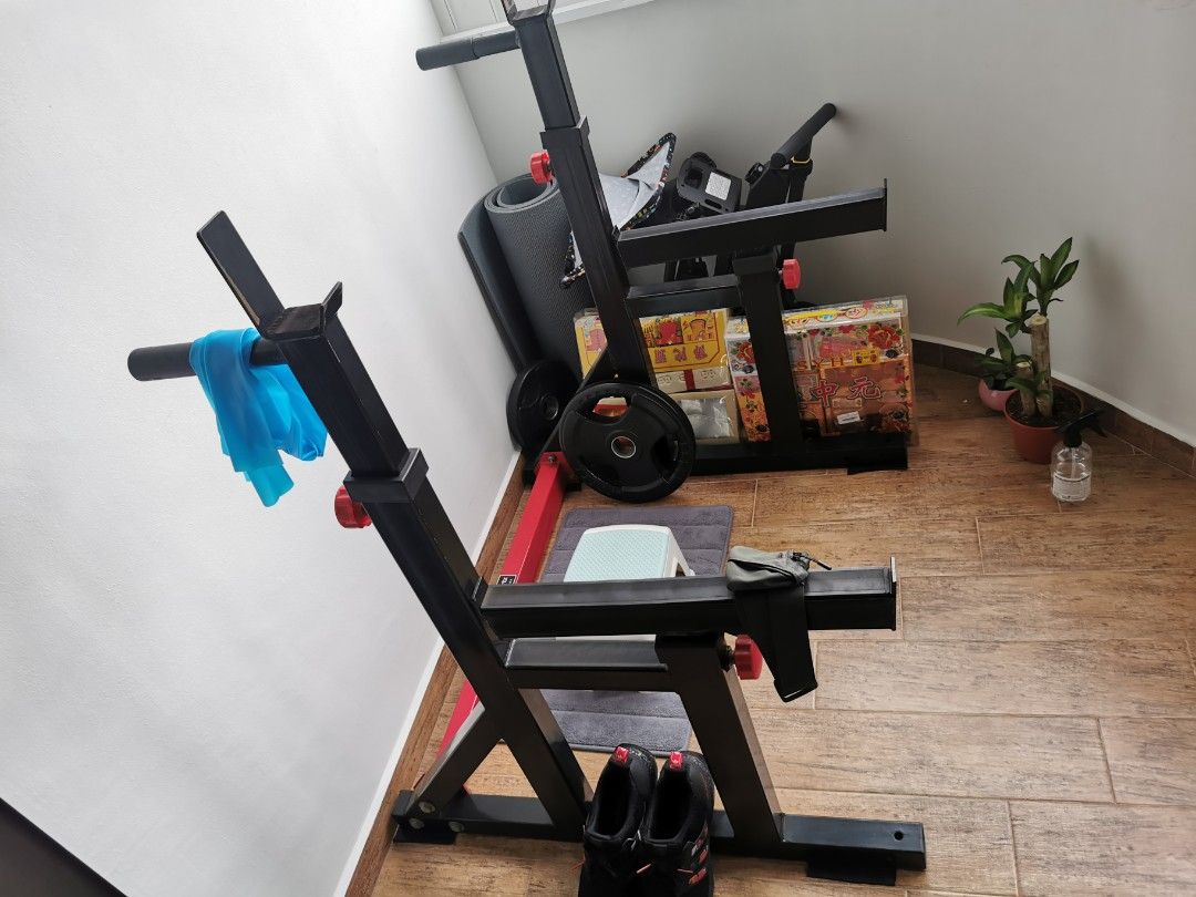 OLYMPIC PLATES AND BAR RACK, Sports Equipment, Other Sports Equipment ...