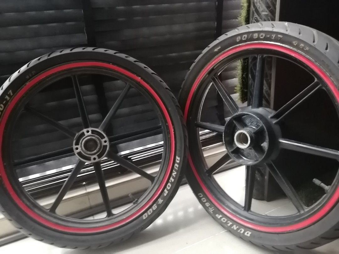 Used Motorcycle Rims Used Motor cycle tyre and rim, Motorcycles, Motorcycle Accessories on ...