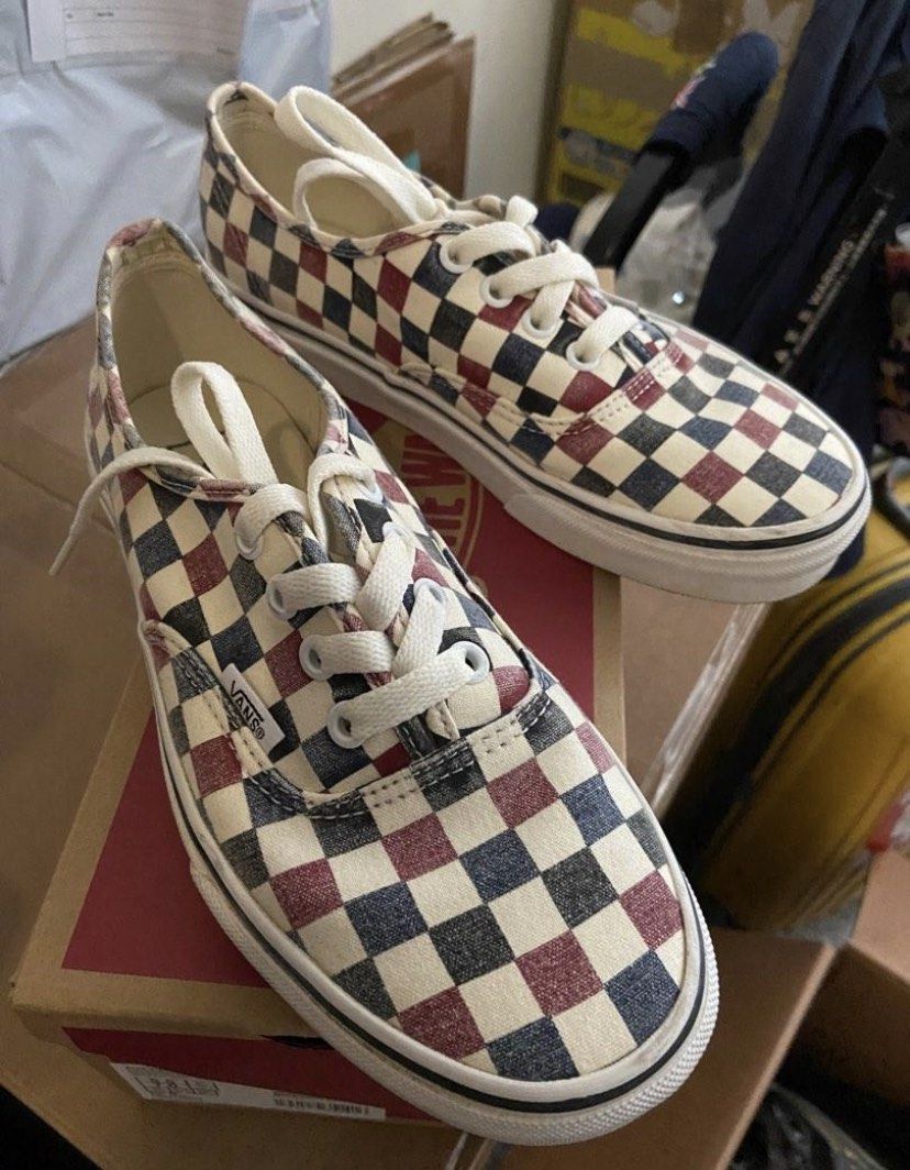 vans checkerboard boots