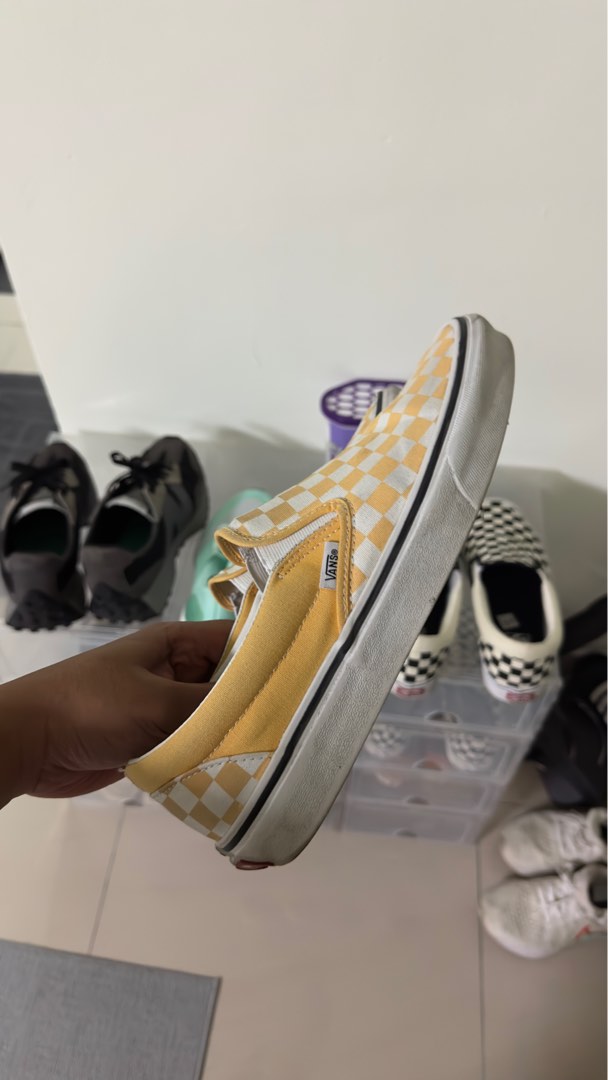 Vans Slip On Checkerboard Men s Fashion Footwear Sneakers on