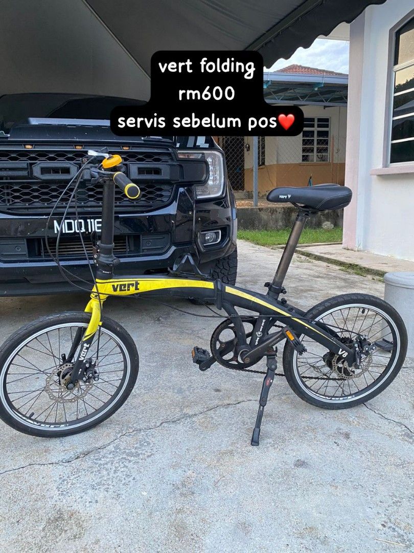 Vert folding outlet bike price