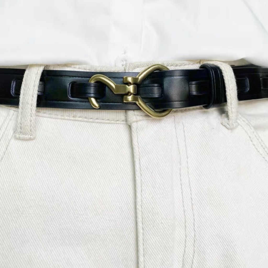 Vintage belt with hook buckle, Men's Fashion, Watches & Accessories