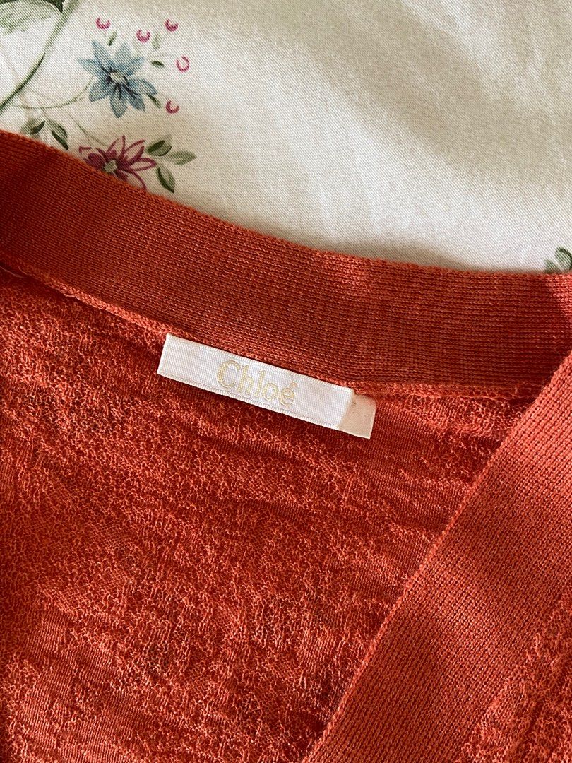 Vintage Cashmere blend Chloe Cardigan Women s Fashion Coats