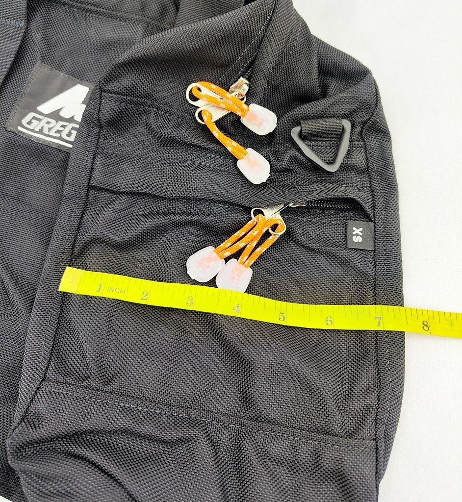 vintage GREGORY made in USA all black duffle sling bag, Men's Fashion