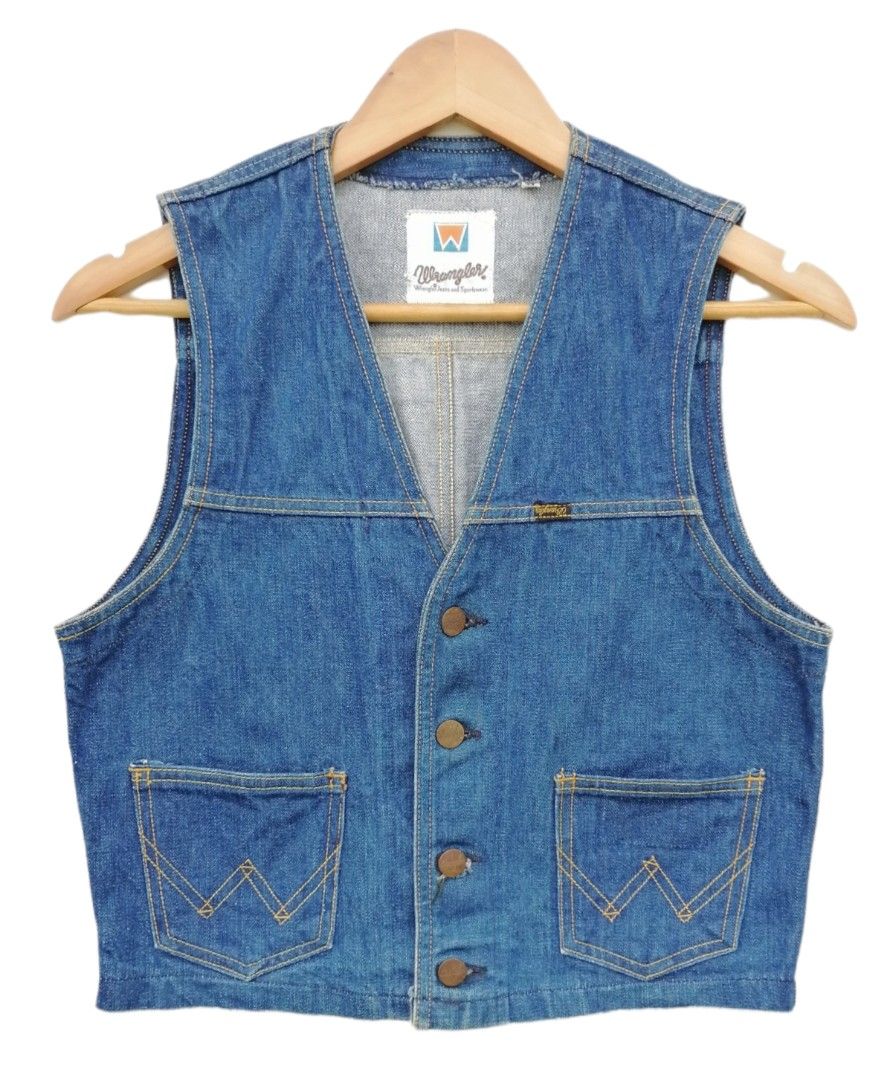Vintage best sale wrangler vest