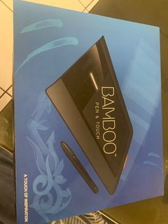 Wacom bamboo pen and touch