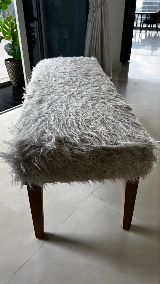 Kmart best sale fur bench